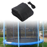 Trampoline Enclosure Net Fence Replacement Durable Safety Mesh Netting Suit Fitiness Accessories 10/12/14-Feet