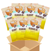 【伯朗咖啡】減糖香濃原味奶茶-270入/箱(45入x6袋)