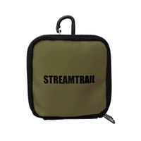 日本 《Stream Trail》FOLDABLE BOTTLE HOLDER 折疊水壺袋(陸軍綠)