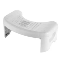 Ergonomic Circular Shape Space saving Convenient Folding Heavy Duty Potty Stool Toilet Stool Washroom Supplies