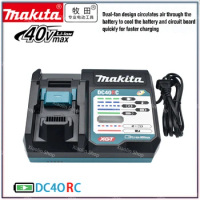 DC40RA 100% original Makita 40V Max XGT fast optimized charger digital display 40Vlithium battery charger dual fan design DC40RC