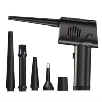 Compressed Air Duster,Cordless Air Duster,Air Can Duster for Computer Keyboard Cleaning,Mini Cordless Dryer 33000RPM