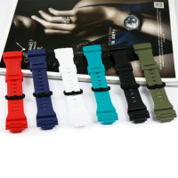 Resin watch strap men's watch accessories pin buckle for Casio AQ-S810W AQ-S800W AEQ-110 sports waterproof couple watch bands