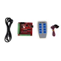 CNC Red Breakout Board CNC USB MACH3 100Khz 4 Axis Interface Driver Motion Controller Driver Board