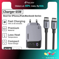 Kepala Charger for iPhone Samsung iPad Macbook Laptop UGREEN Adaptor Charger Nexode Pro 30W 45W 65W 