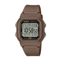 【CASIO 卡西歐】當兵/學生指定款/防水100米/LED照明(W-800H-5A)