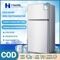 Large Capacity Refrigerator With Freezer HD Inverter 2-Door Small Refrigerator Save Electricity  Refrigerator