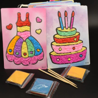 Diy Dress Cake Crafts Toys For Children Felt Paper Girl Gift Handicraft Kindergarten Material Arts And Craft Kids Baby Boy Toy