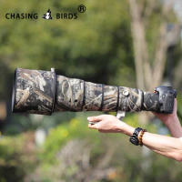 CHASING BIRDS camouflage lens coat for CANON EF 800mm F5.6 L IS USM waterproof and rainproof elasticity lens protective cover