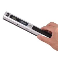 iScan Portable Scanner Mini Handheld Document Scanner A4 Book Scanner JPG and PDF Format 300/600/900 DPI A4 Scanner