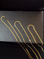 Kalung Wanita Titanium Rantai Imitasi Emas  Kekinian Terbaru Perempuan