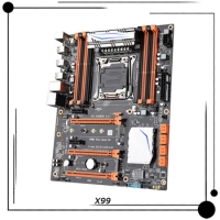 X99 For Jingsha Computer Motherboard Game More Open Desktop LGA2011 Pin DDR3 Memory Xeon E5 2678V3 High Quality Fully Test