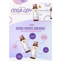 [For Glowing Skin & Firmness] Good Lady Colla-Gem - Premium Marine Collagen Peptide 5500mg 50ml [ EX
