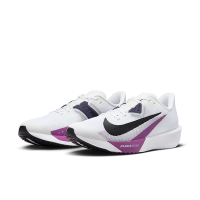 NIKE 慢跑鞋 男鞋 運動鞋 緩震 AIR ZOOM RIVAL FLY 4 白黑紫 FV6040-100