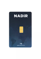HABIB 999.9 Gold Bar (1g) - Produced by an LBMA Good Delivery List Refiner, Nadir Metal Refinery