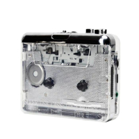 Portable Cassette to MP3 Player Mini USB Tape Player MP3 Converter with 3.5mm AUX Input Software CD Cassette Capture Audio