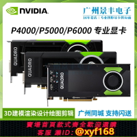 {台灣公司貨 可打統編}英偉達 Quadro P4000/P5000/P6000 建模渲染繪圖專業圖形顯卡