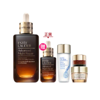 【Estee Lauder 雅詩蘭黛】小棕瓶重磅囤貨組(特潤超導全方位修護露115ml/小棕瓶/精華液/IU摯愛)