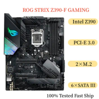 For Asus ROG STRIX Z390-F GAMING Motherboard 128GB LGA 1151 DDR4 ATX Mainboard 100% Tested Fast Ship