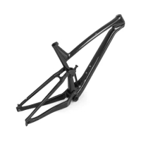 MiracleDown Country 29er Carbon Full Suspension High Quality MTB Frame 100mm Travel Bike Parts
