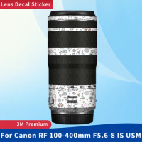 For Canon RF100-400mm F5.6-8 IS USM Camera Lens Skin Anti-Scratch Protective Film Body Protector Sticker RF100-400 100-400 5.6-8