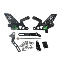 LT Carbon Racing Footrest Kawasaki Z900 2017-2024 Z9 PNP CNC