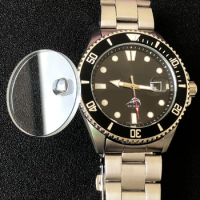 MOD MDV-106 Flat with date calendar 32.7*2.7mm For Casio brand Swordfish Duro Dolphin 200M Divers Watch crystal watch Parts