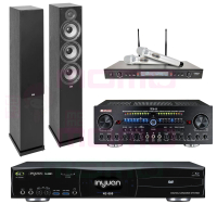 【音圓】S-2001 N2-550+Zsound TX-2+SR-928PRO+Elac Debut 2.0 DF62(點歌機4TB+擴大機+無線麥克風+喇叭)