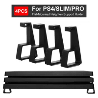 Cooling Horizontal Bracket For Playstation 4 For PS4 For Slim Pro Feet Stand Console Horizontal Holder Game Machine Cooling Legs