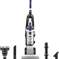 PowerSpeed Lightweight Bagless Upright Vacuum Cleaner with Pet Turbo Brush for Carpet and Hard Floor Plum
