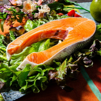 【鮮綠生活】超厚切智利鮭魚切片420g(共8片)