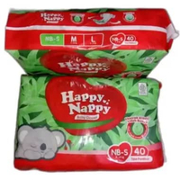 Happy Nappy Perekat NBS40, Happy Nappy Perekat M40 Happy Nappy Perekat NBS40