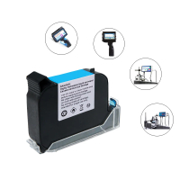12.7mm TIJ 2.5 Hand Printer Ink Cartridge For 45SI 2588M JS10M JS12M 2588+M 2790K+ 2588K+ Solvent In