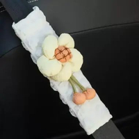 PREMIUM Seatbelt Mobil/Seat Belt 3D Motif Karakter Bordir Sarung over Sabuk Pengaman Mobil Kualitass