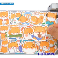 20/30/50Pieces Cute Animals Cartoon Shiba Inu Style Dog Stickers for Phone Scrapbook Diary Luggage Bike Car Laptop Sticker Toys