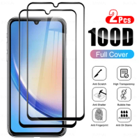 2PCS Tempered Screen Glass For Samsung Galaxy A54/A14 5G A34 A24/A22 4G A04e A04s A04 A42 A21s a30s a20s Film Protector Glass