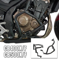 Highway Engine Guard Motorcycle Crash Bars Bar Bumper Protector Stunt Cage Fairing Protection For Honda CB400X CB400F CB500X/F