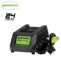 Greenworks Charger 24V for Greenworks Power Tools 2.5A Fast Charging Universal with Greenworks Screwdriver Mutitools G24UC