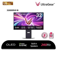 LG Monitor UltraGear 32" 32GS95UV-B - 4K OLED 240Hz Gaming Monitor 32 Inch