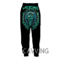 CAVVING 3D Printed Whitechapel Band Casual Pants Sports Sweatpants Straight Pants Sweatpants Jogging