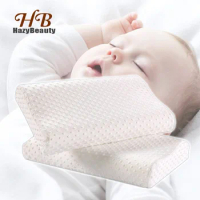 Memory Foam Baby Pillow Orthopedic Neck Protector Sleeping Memory Foam White Pillows Super Soft Bed Pillow for Children 40x25cm