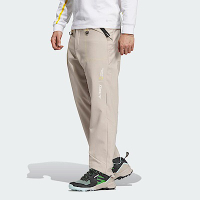 Adidas NAT.GEO Pants IL8991 男 長褲 亞洲版 運動 戶外 休閒 防風 拉鍊口袋 聯名 米