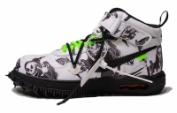 OFF-WHITE X AIR FORCE 1 MID SP LEATHER GRIM REAPER