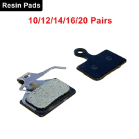 Bicycle Disc Resin Brake Pads For SHIMANO XTR M9100 M9110 M8110 Ultegra R8070 RS505 U5000 Dura Ace R9170 10/12/14/16/20 Pairs