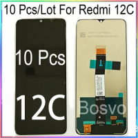 Wholesale 10 Pieces / Lot For Redmi 12C LCD Display Screen with Touch Assembly for Xiaomi Redmi 12C