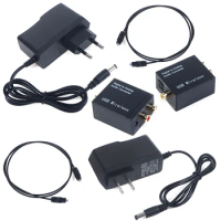 Bluetooth Digital To Analog Audio Converter Adapter Amplifier Decoder Optical Fiber Coaxial Signal To Analog DAC Spdif