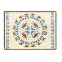 【TreeWalker】波西米亞針織毯(沙發毯、桌巾墊、地毯)