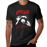Emily The Strange Emily The Strange T-shirt vintage hippie clothes heavy weight t shirts for men