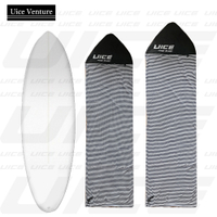 Surf Board Cover Surfboard Bag 5.46ft Wakesurf Longboard Surfing Stretch Bag