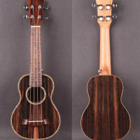 Soprano Ukulele !! Blackwood Top and Side and Back! укулеле 4 струны 4 strings Guitar With EVA hard Case